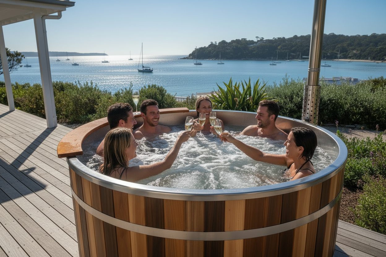6 People — Coastal Airbnb Bay Views