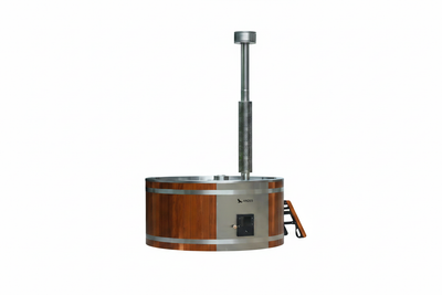Andes hot tub white background