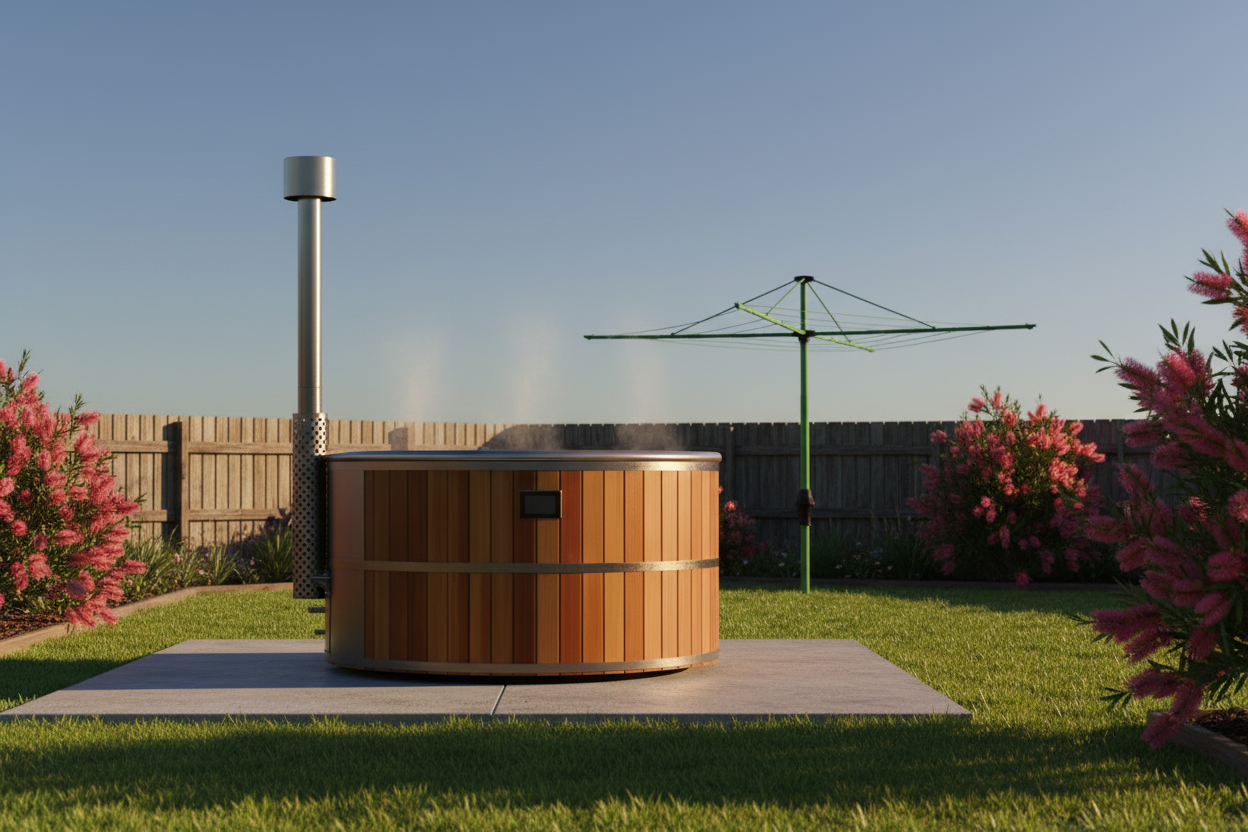 Suburban Backyard